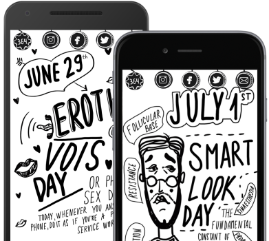 364, fun calendar for every day of the year
