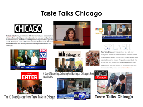 Taste Talks...A Three-Day Food & Drink Symposium in Chicago