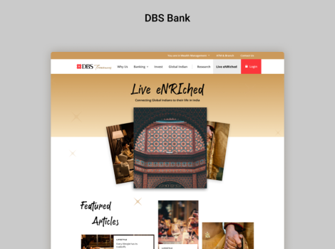 DBS Treasures Website