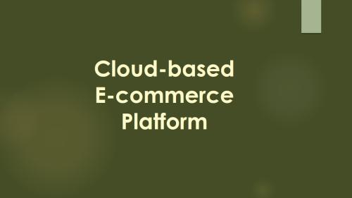 Ecommerce Development