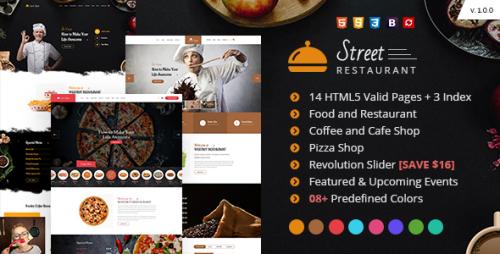 Street - Restaurant HTML Template