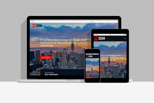 Industrial web design