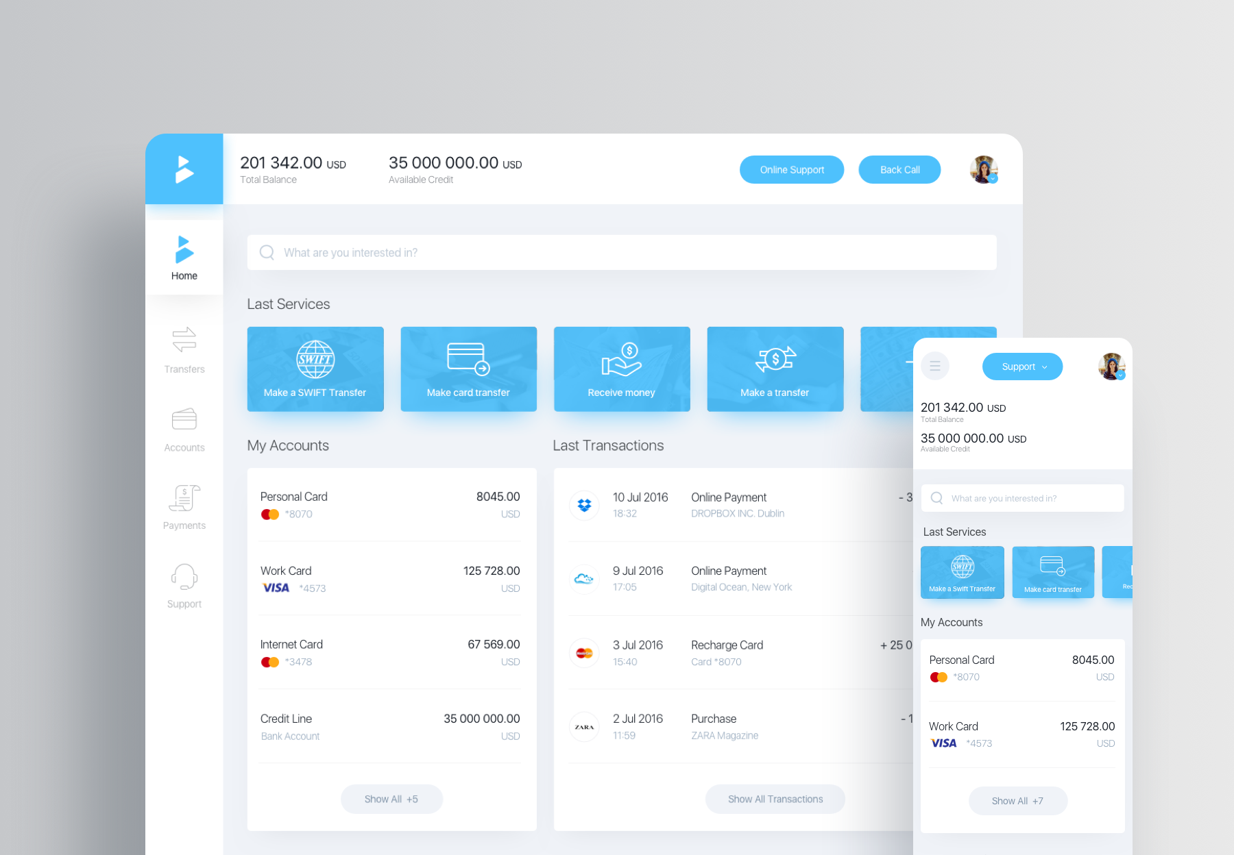 Bankapp | UX/UI Banking App