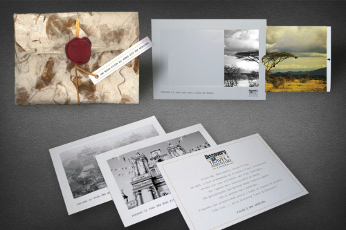 Postcard Teaser for the launch of Discovery Travel & Adventure LATAM Channel