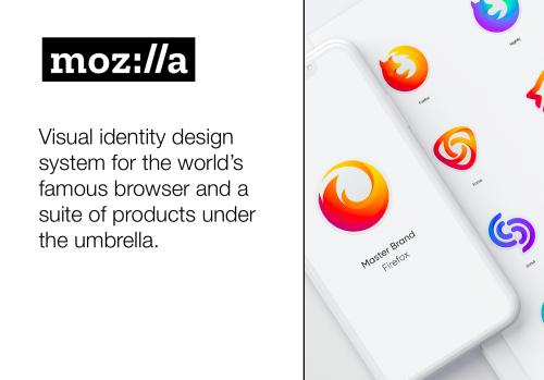 Visual Identity design for Mozilla