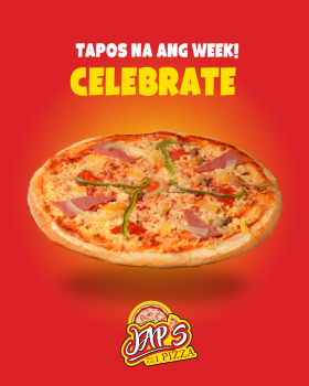 Jap's Pizza Graphic Designs for Social Media Marketing