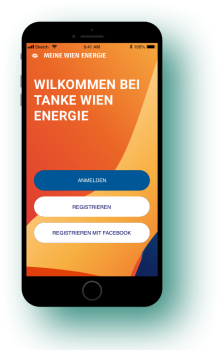 Mobile application UX research and UI concept design for Wien Energie