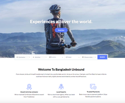 Travel and Tour Agency Web Design and Development