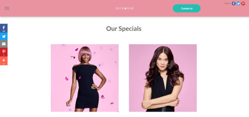 Social Media Marketing for Blush and Blow Salon