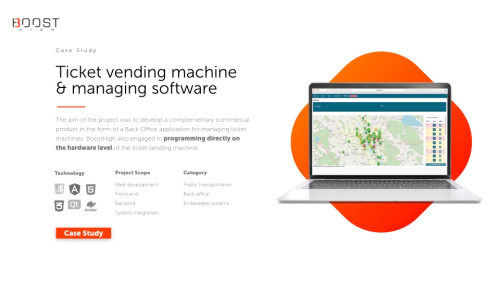 Ticket vending machine & management software