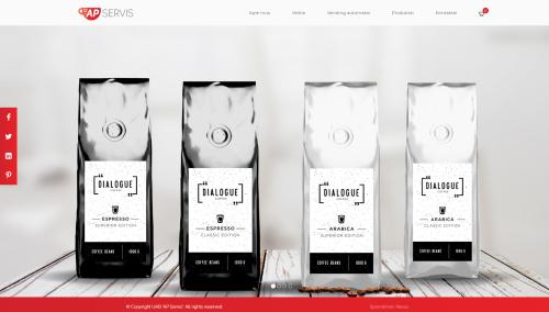 Coffee company website