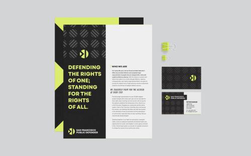 San Francisco Public Defender Branding