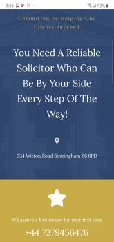 Law firm website