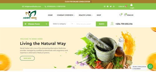 Herbs clinic online shop