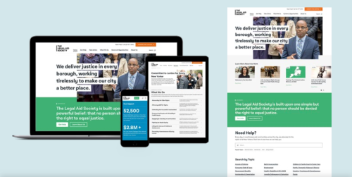 Legal Aid Society | Branding, Digital Strategy & Web Design