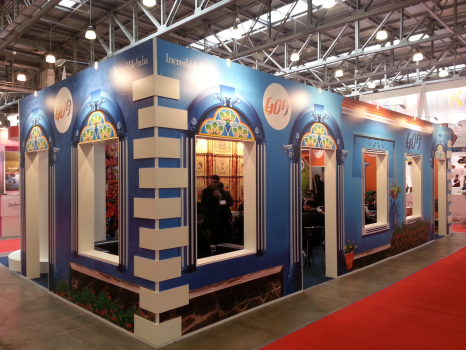 Goa Tourism Pavillion at MITT Moscow, Russia