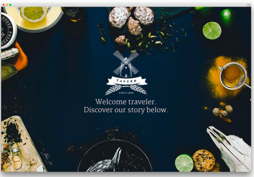 Food Website Design