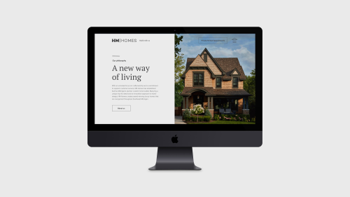 HM Homes Website Design and Development