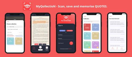 My QollectioN - Save, memorise quotes and notes