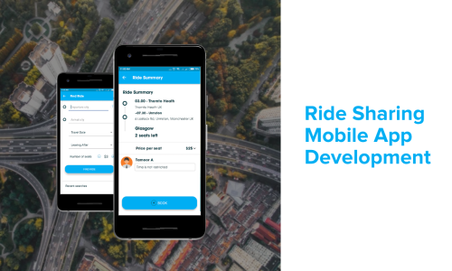 Ride sharing app development