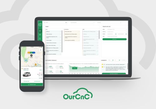 Car rental application (OurCNC)