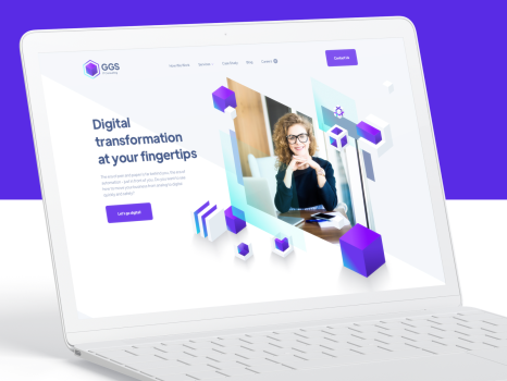 GGS IT Consulting website