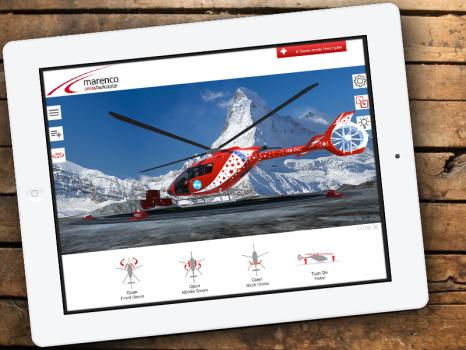 Marenco SwissHelicopter - 3D Product Configurator