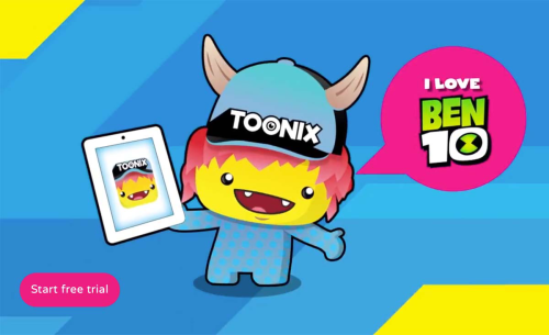 Toonix for Turner - INTERACTIVE ANIMATED AD SET
