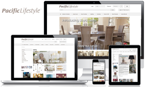 Pacific Lifestyle - Ecommerce Website and ERP System Integration