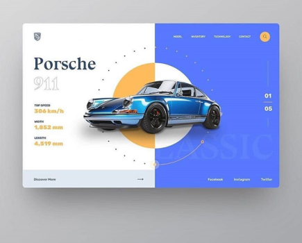 Elegant design website