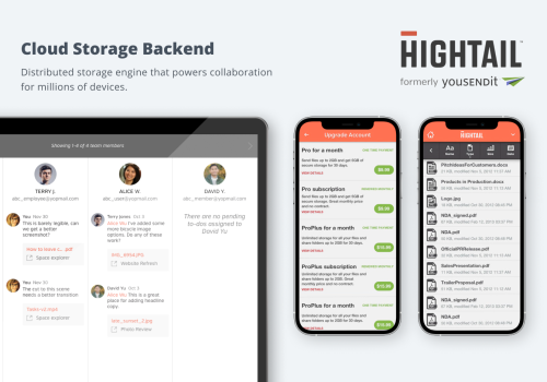 Cloud Storage Backend