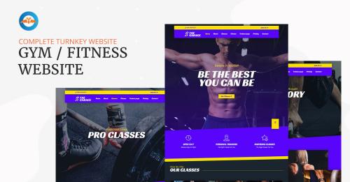 Gym - Personal fitness trainer website