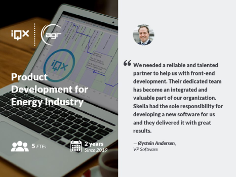 Software Product Development for AGR Software, Energy Industry