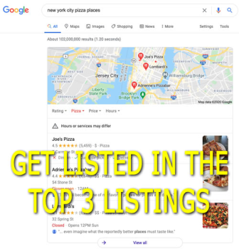 Google Local 3 Pack