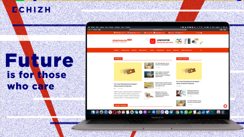 kompanion.online - news portal development and SEO