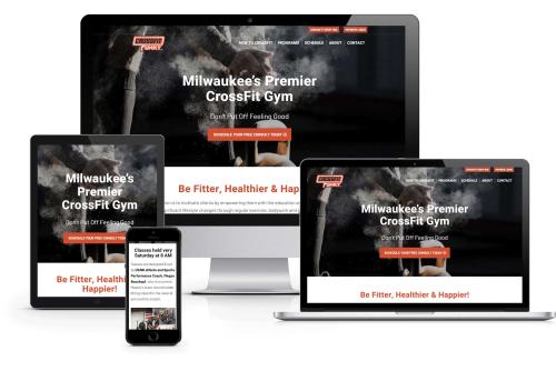 Web Design, Development, SEO for CrossFit Box