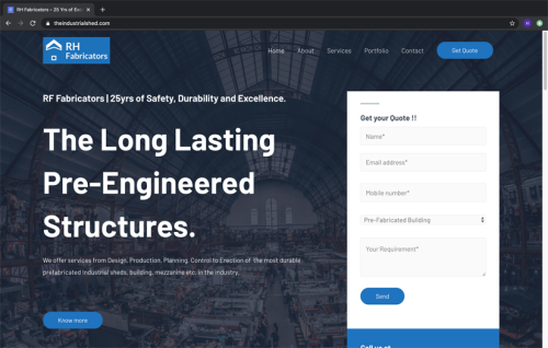 Lead-Gen B2B Website