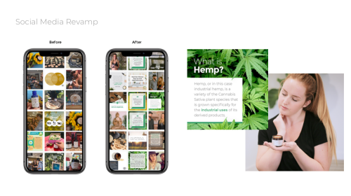 Nonnie's Nectar Social Media Revamp