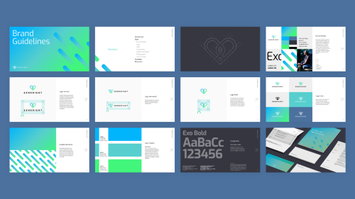 Medical Technology Startup Brand Identity Design
