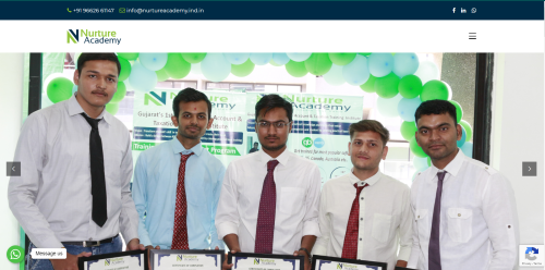 Nurture Academy - Website Design & Development