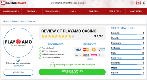 We have completely relaunched the project casinocanada.com!