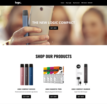 Logic Vapes Ecommerce Development