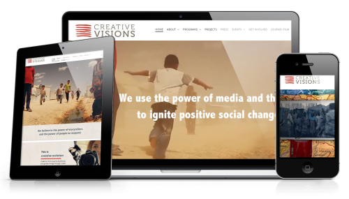 Creative Visions Foundation - Website Design