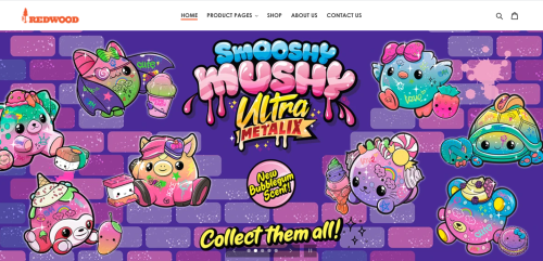 Redwood Toys - E-commerce site build