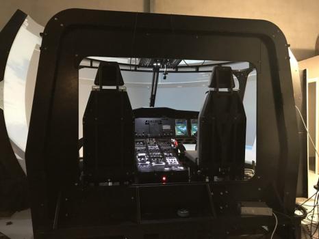 Helicopter Haptic Feedback Simulation System