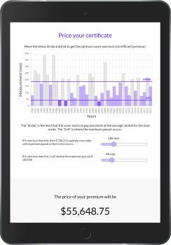 Celsius Pro AG - Weather Insurance Application