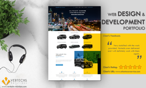 Web Design & Development for Car Rental Company