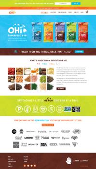 Food Company Website Update