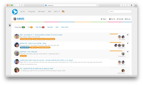 Project Management Web App