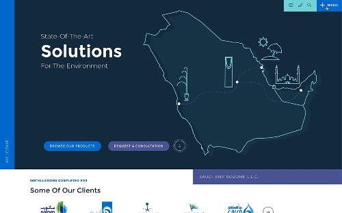 Saudi Envirozone Website Redesign & Development